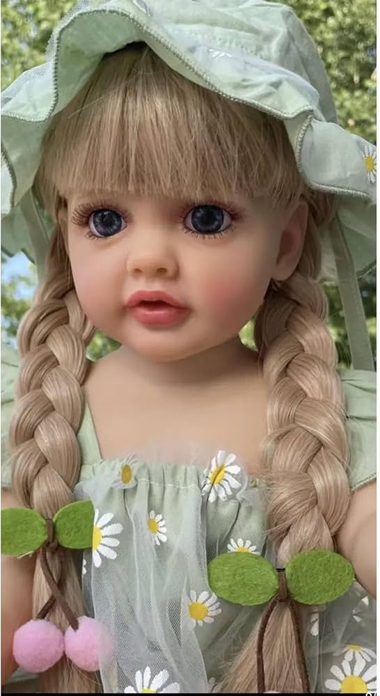 Amazon.co.jp: 21 ''リボーンドール幼児の女の子人形ソフトシリコン