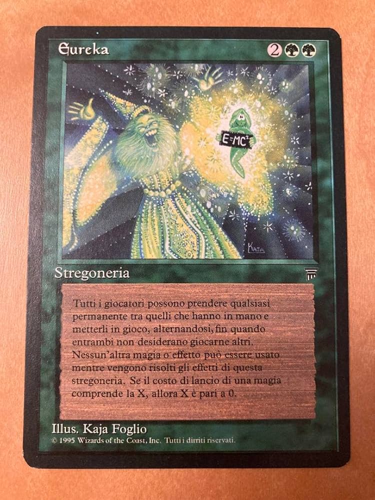 Eureka 英語版 LEG MTG 再録禁止 LEG eureka 伊語 1枚 MTG 再録禁止