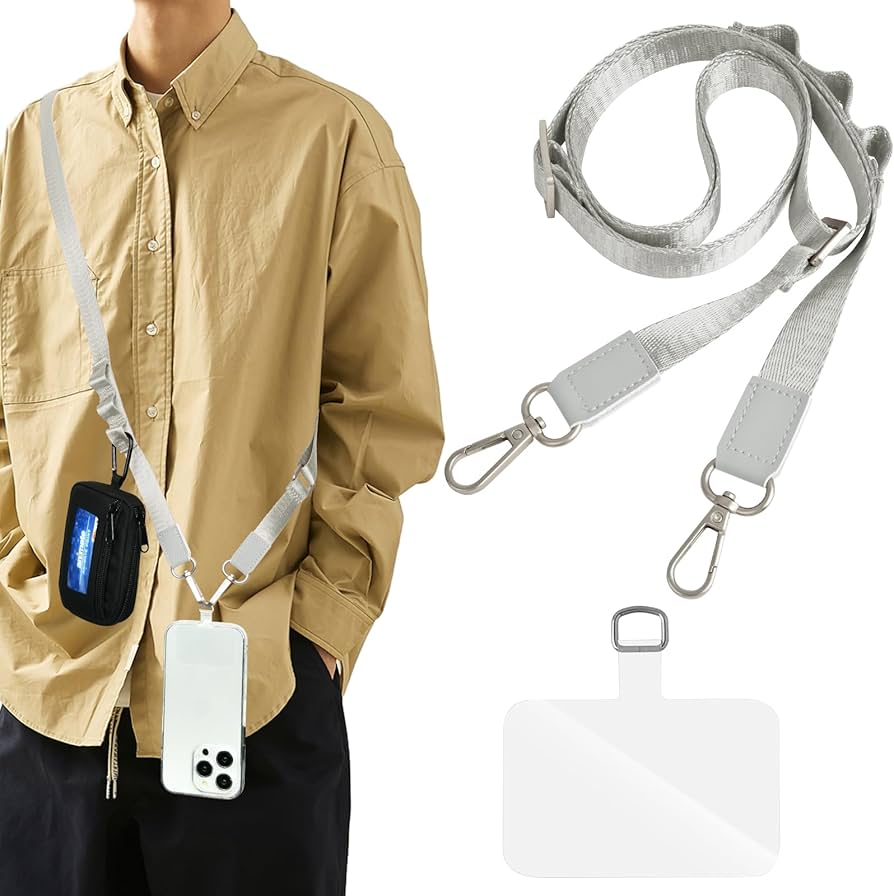 Amazon.co.jp: [Ganve] スマホストラップ 斜めがけ 首掛け 肩掛け 全