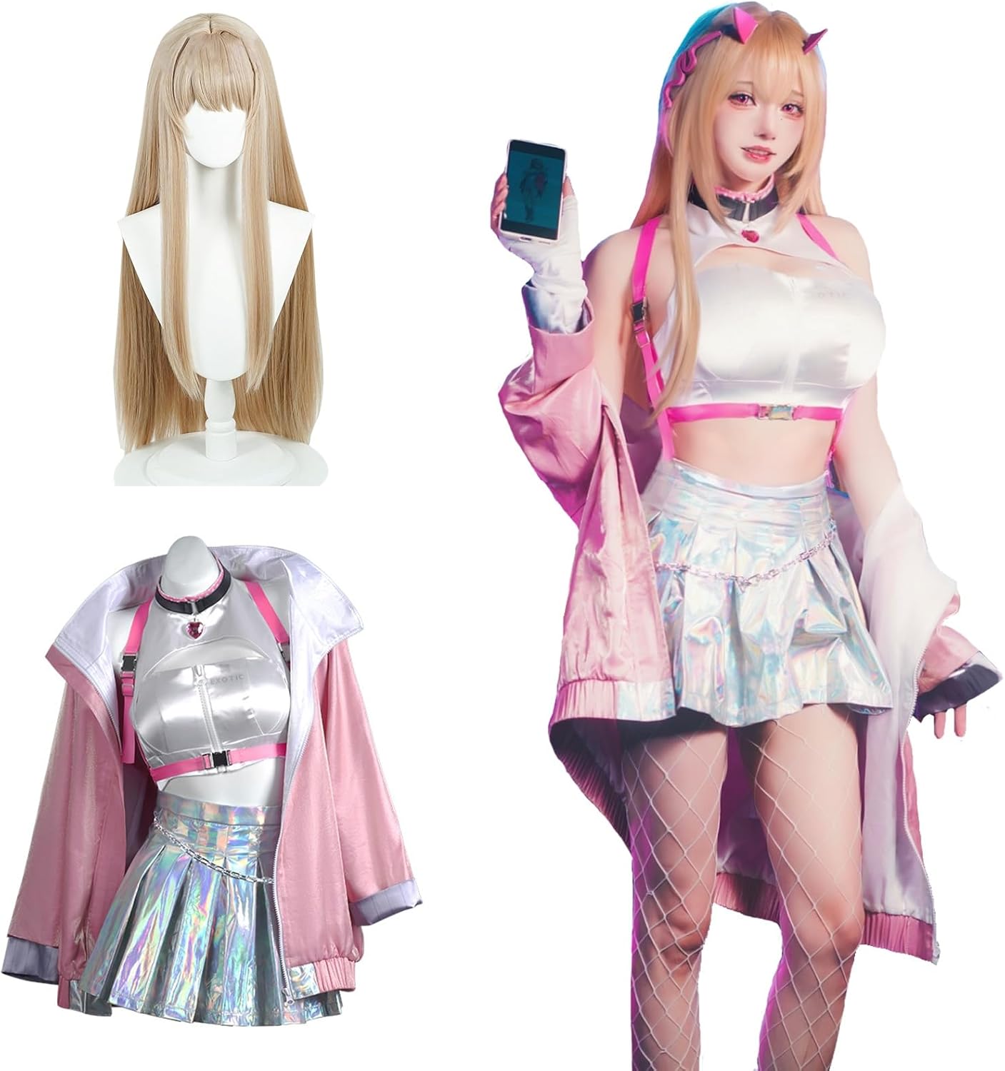 NIKKE バイパー フルセット コスプレ衣装 靴 ウィッグ 【公式通販】