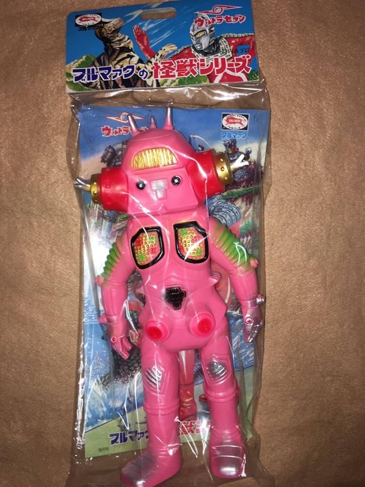 Amazon.co.jp: ブルマァク 特大 キングジョー ピンク ウルトラセブン