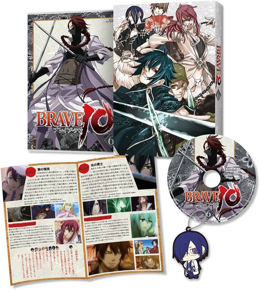 Amazon.co.jp: BRAVE10 第6巻 [Blu-ray] : 小野大輔, 柿原徹也, 高城