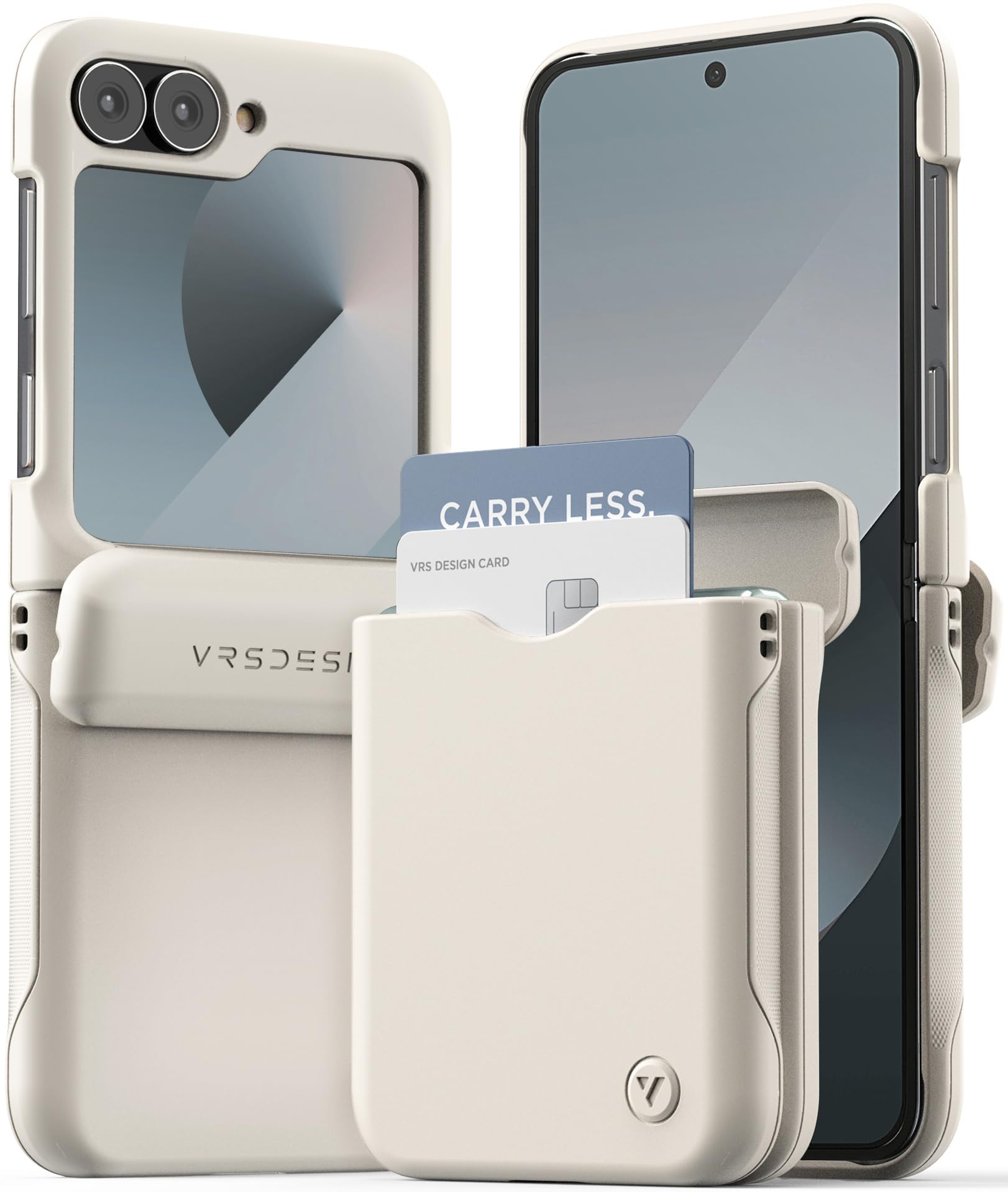 Amazon.co.jp: 【VRS】 Galaxy Z Flip6 対応 ケース 耐衝撃 カード収納