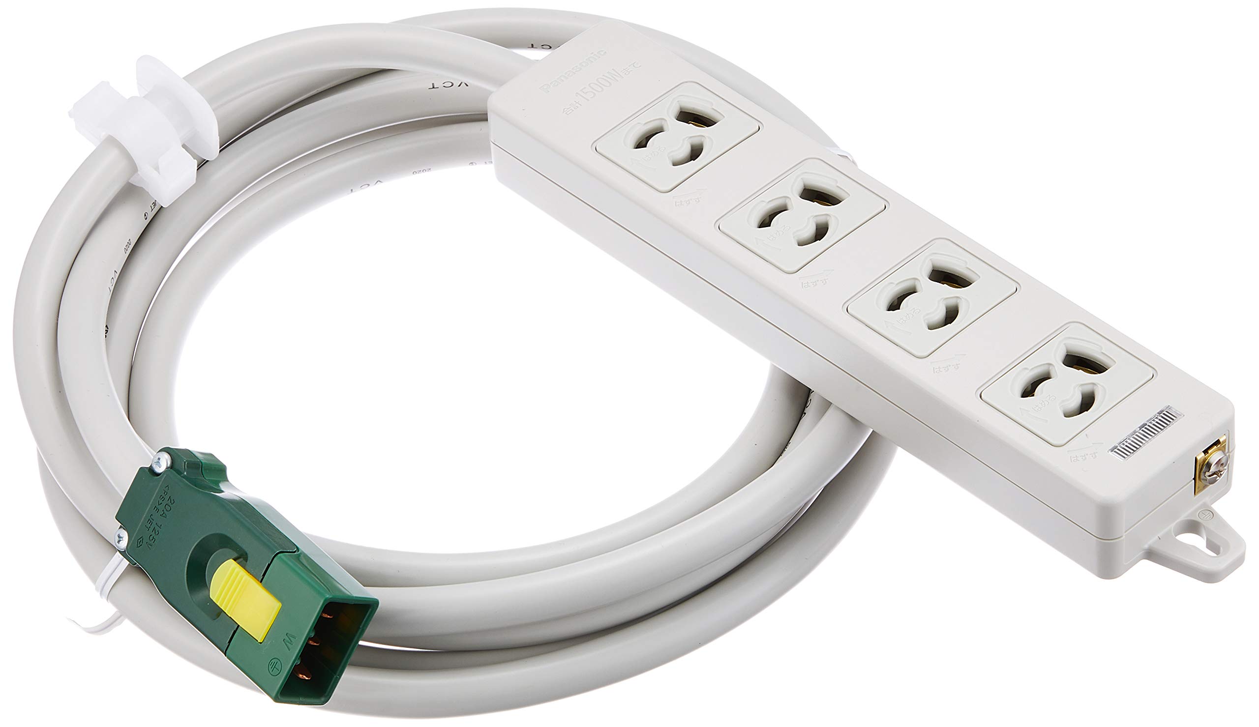 Amazon.co.jp: パナソニック(Panasonic) ハーネス用OAタップ4個口 接地