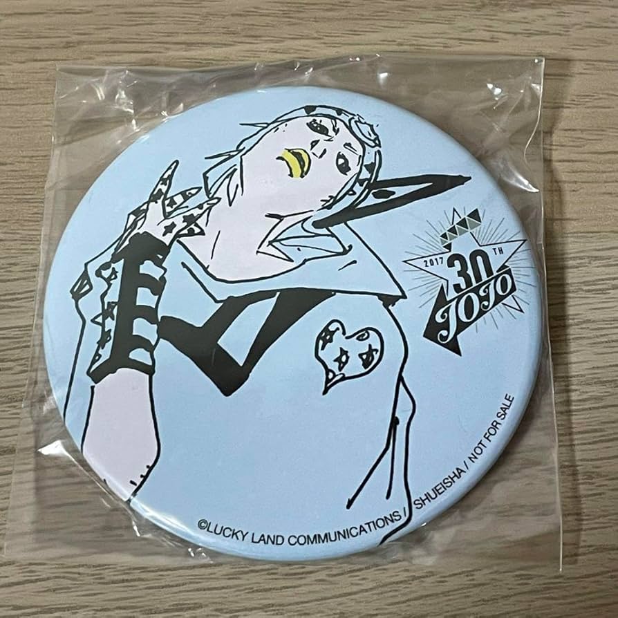 Amazon.co.jp: ウルトラジャンプ 缶バッジ 30周年記念 ジョジョ