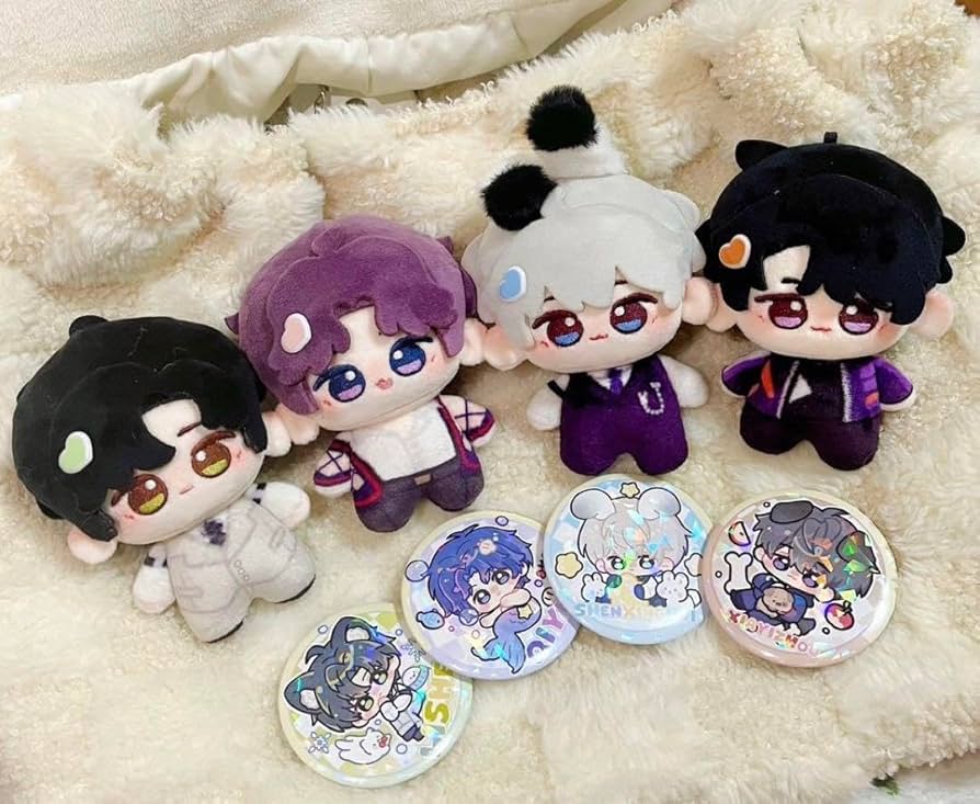 Amazon.co.jp: NEW 10cm ぬいぐるみ 恋と深空 セイヤ レイ ホムラ