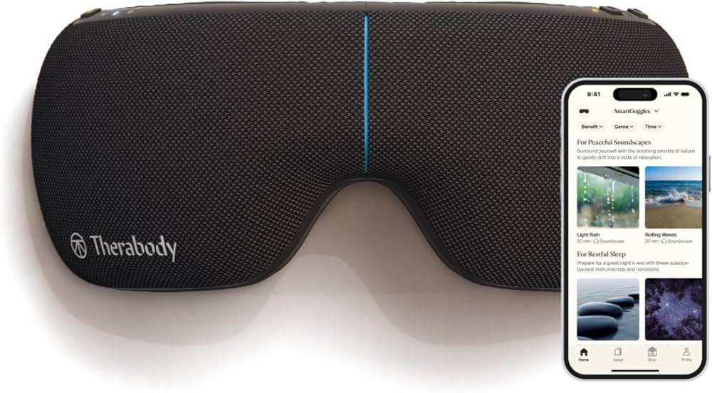 Amazon.com: Therabody SmartGoggles (2nd Generation) Heated Eye