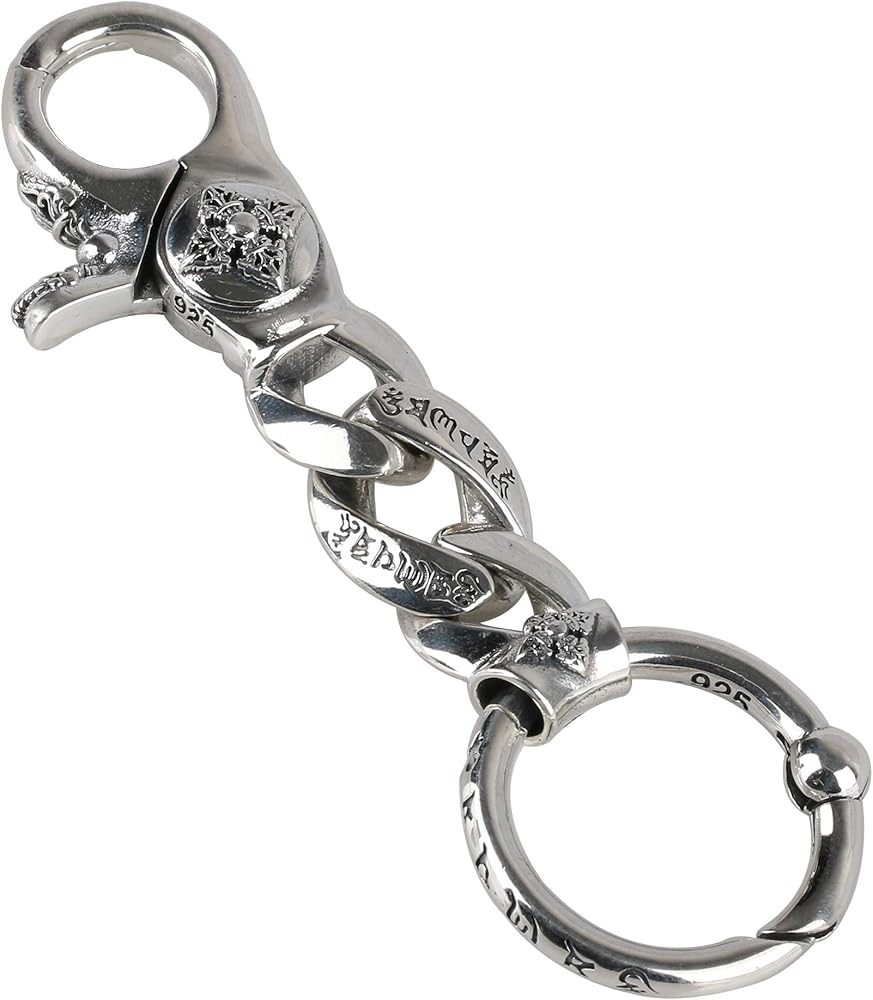 Amazon.co.jp: [silver KYASYA] シルバー925 キーチェーン クリップ