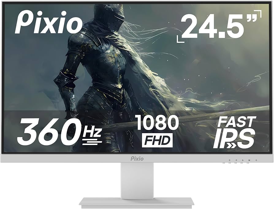Pixio PX259 Prime S White 25 inch 360Hz (144Hz Supported) Refresh