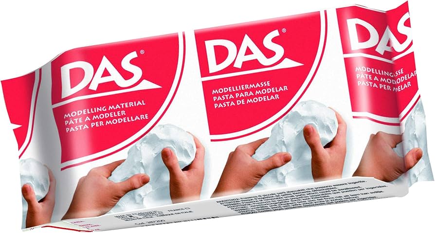 Amazon.co.jp: DAS White Air Drying Modelling Clay - 150G : おもちゃ