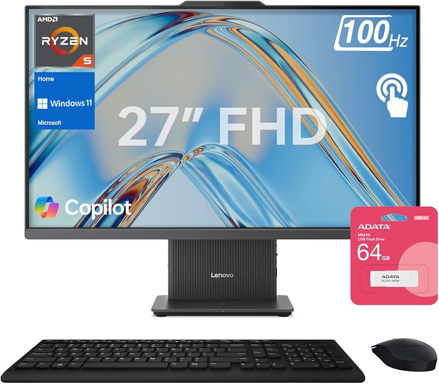Amazon.com: Lenovo IdeaCentre Business All-in-One, 27