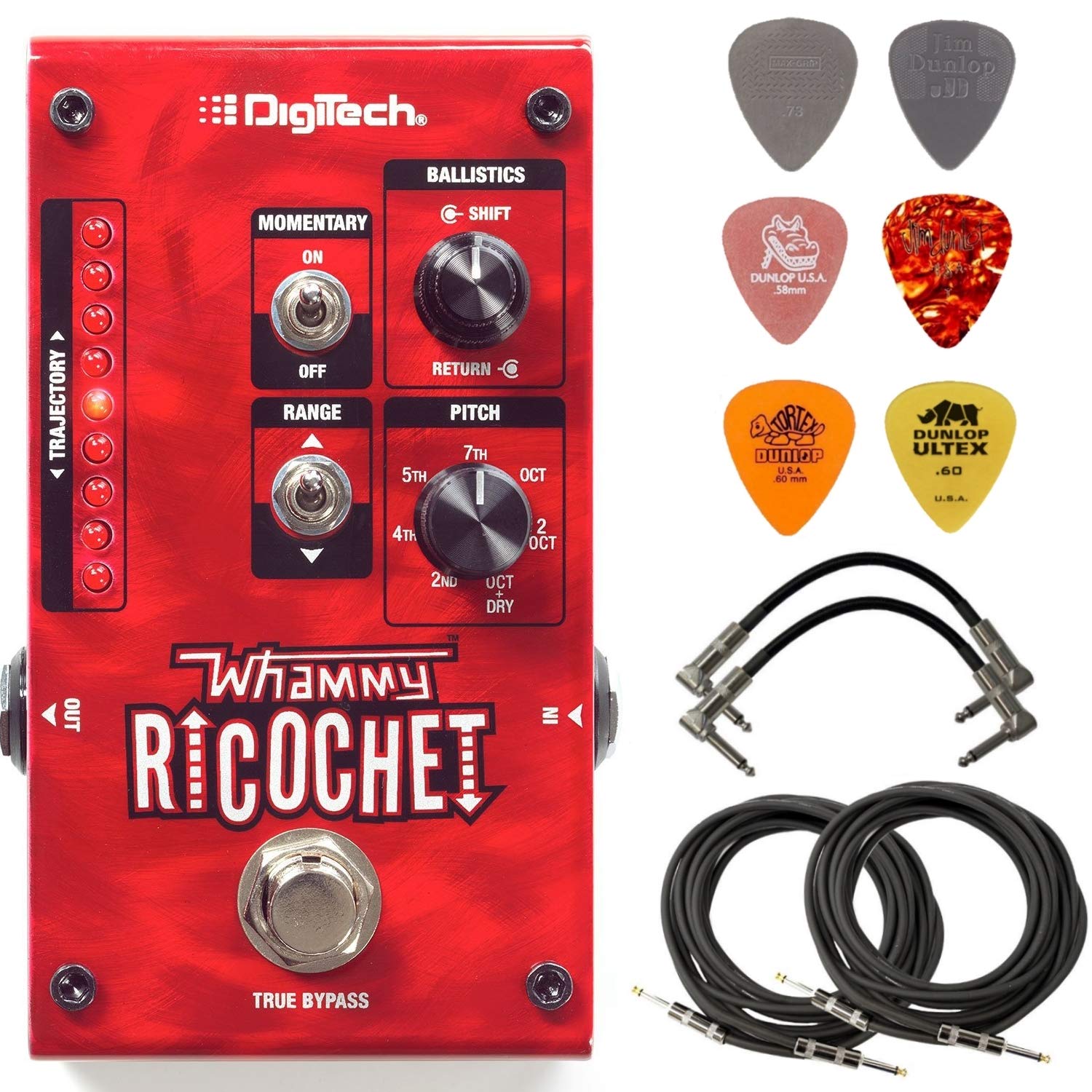 Amazon.com: Digitech WHAMMY RICOCHET Guitar Pitch Effect Pedal