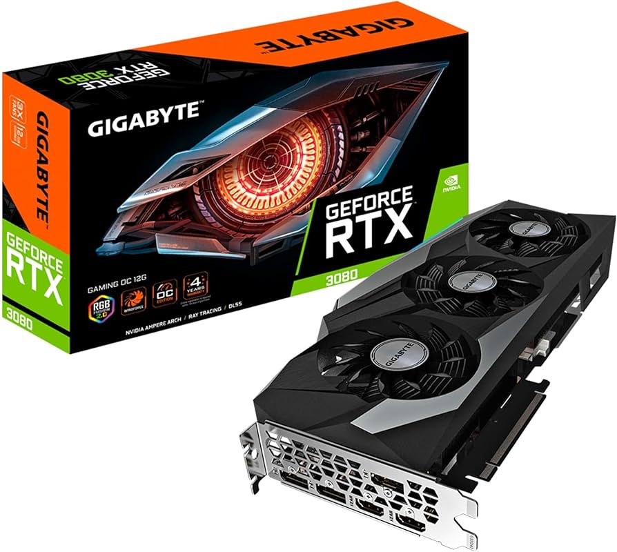 Amazon.com: GIGABYTE GeForce RTX 3080 Gaming OC 12G Graphics Card