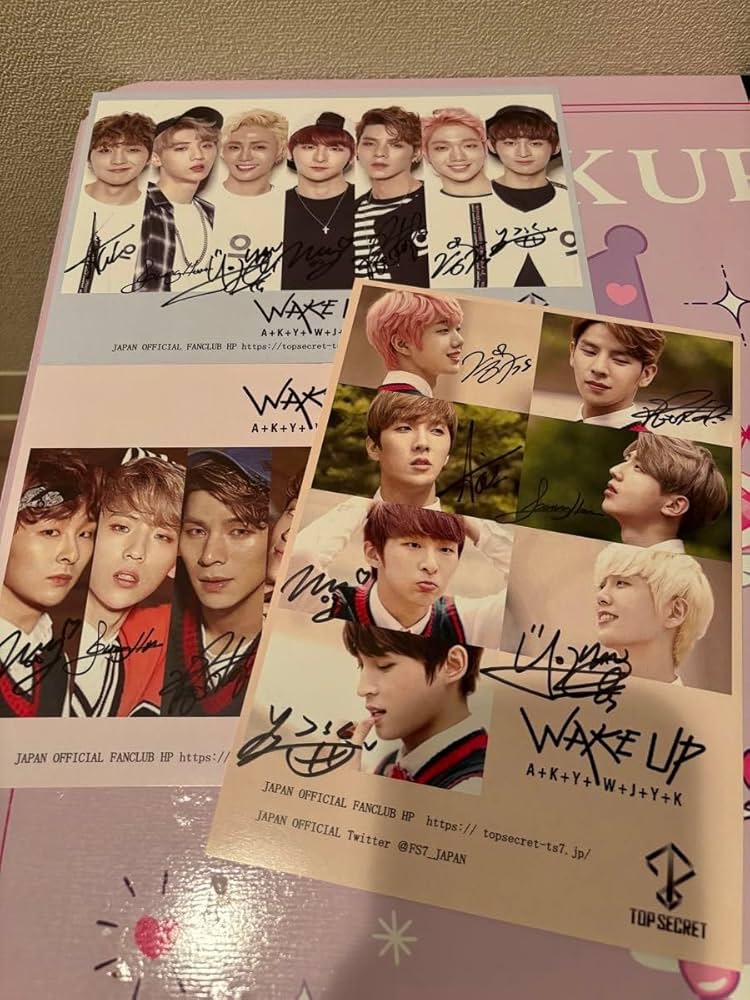 Amazon.co.jp: 韓国アイドル サイン入りポストカード : おもちゃ