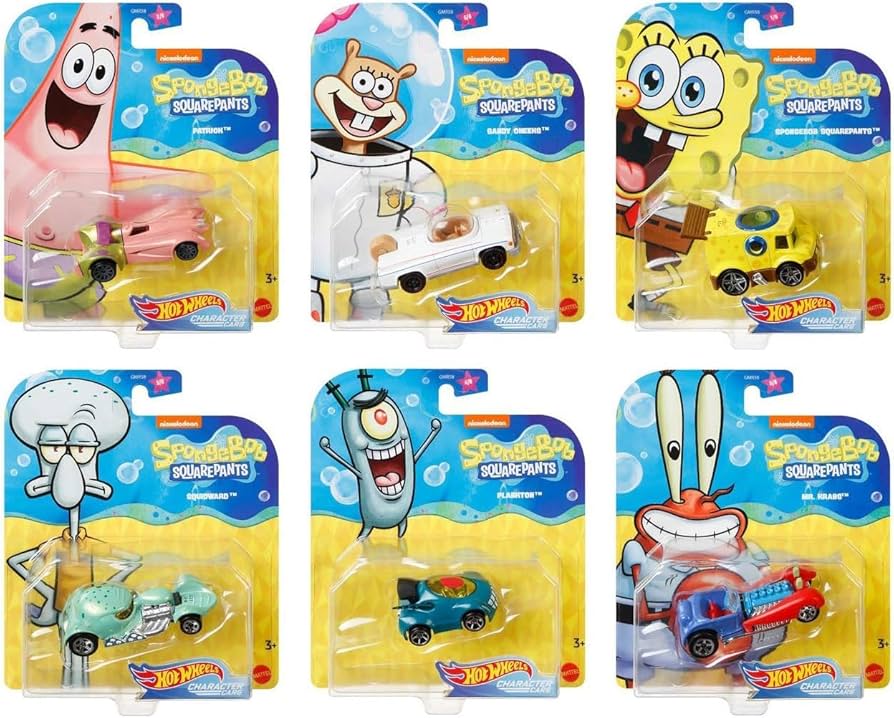 Amazon.com: Underwater Wheels Spongebob Character Squarepants 6