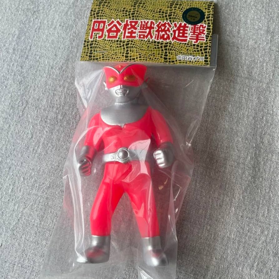 レッドマン（クリア蛍光レッド） ソフビ サンガッツ本舗 ツブコン限定