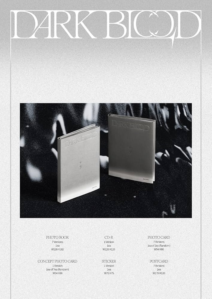 Genie Music ENHYPEN - DARK BLOOD [ENGENE ver.] Album (Random ver