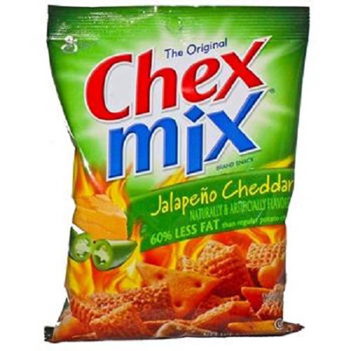 Amazon.com: Product Of Chex Mix, Jalapeno Cheddar, Count 8 (3.75