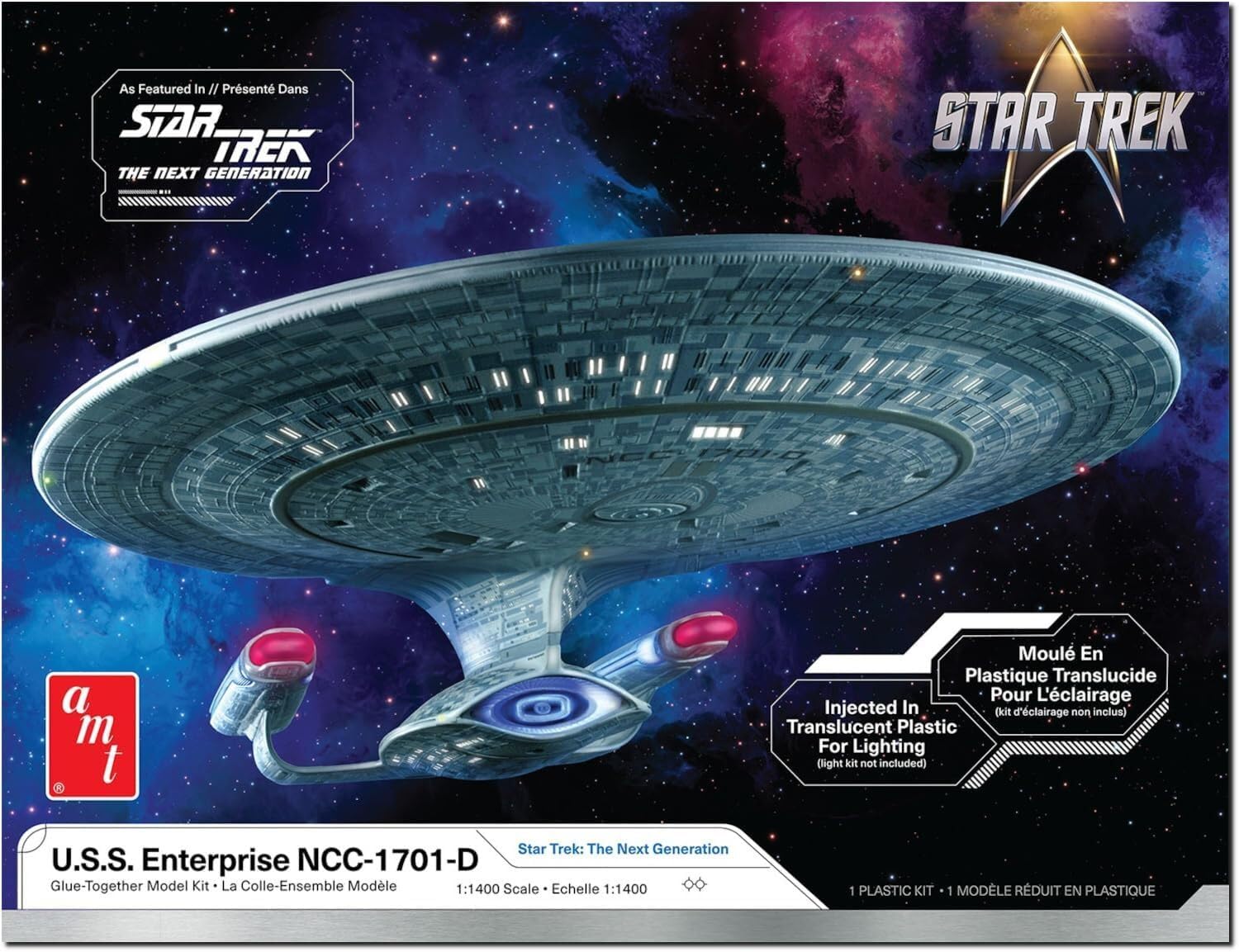 Amazon | AMT 新スター・トレック U.S.S.エンタープライズ NCC-1701-D