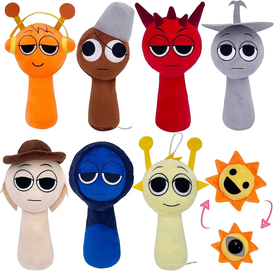 Amazon.co.jp: スプランキー ぬいぐるみ セット 8体 キャラクター