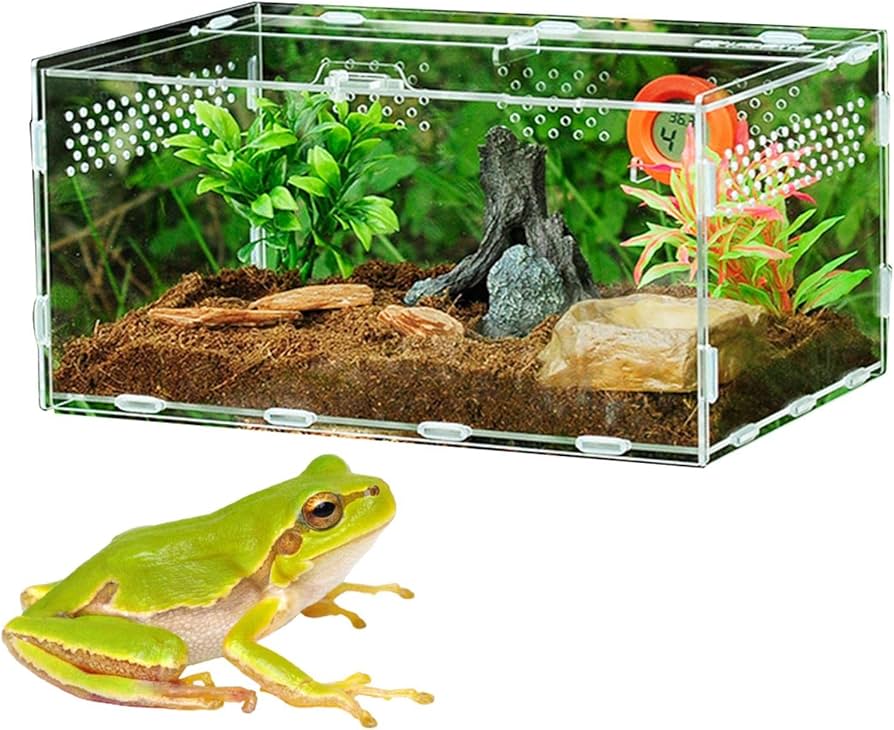 Amazon.co.jp: アクリル爬虫類飼育箱 | 飼育ボックス タンク 明確な