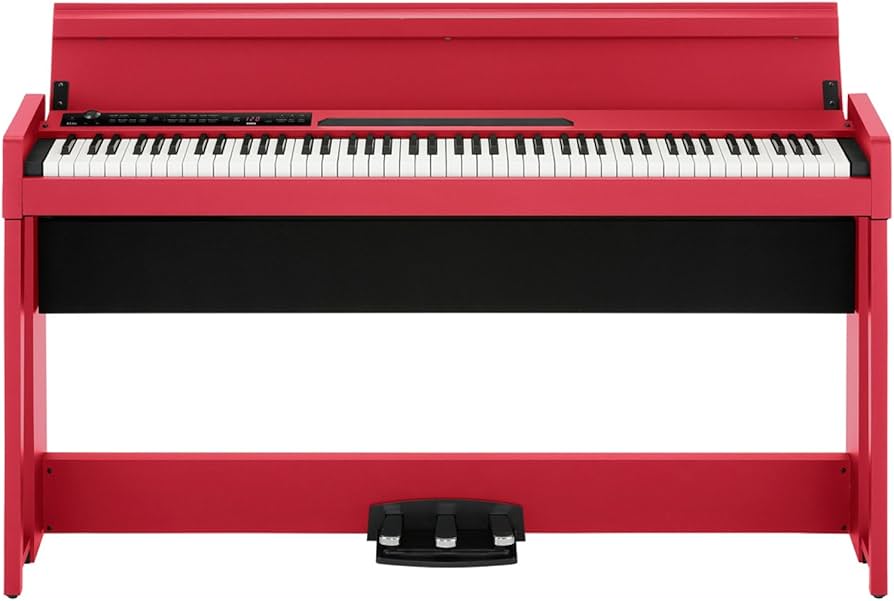 Amazon | KORG コルグ 電子ピアノ 88鍵盤 C1 Air RD レッド 赤 日本製