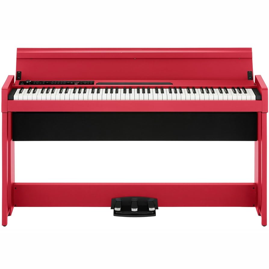 ジャンク品】KORG 電子ピアノ LP– 350RD レッド ジャンク品】KORG 電子