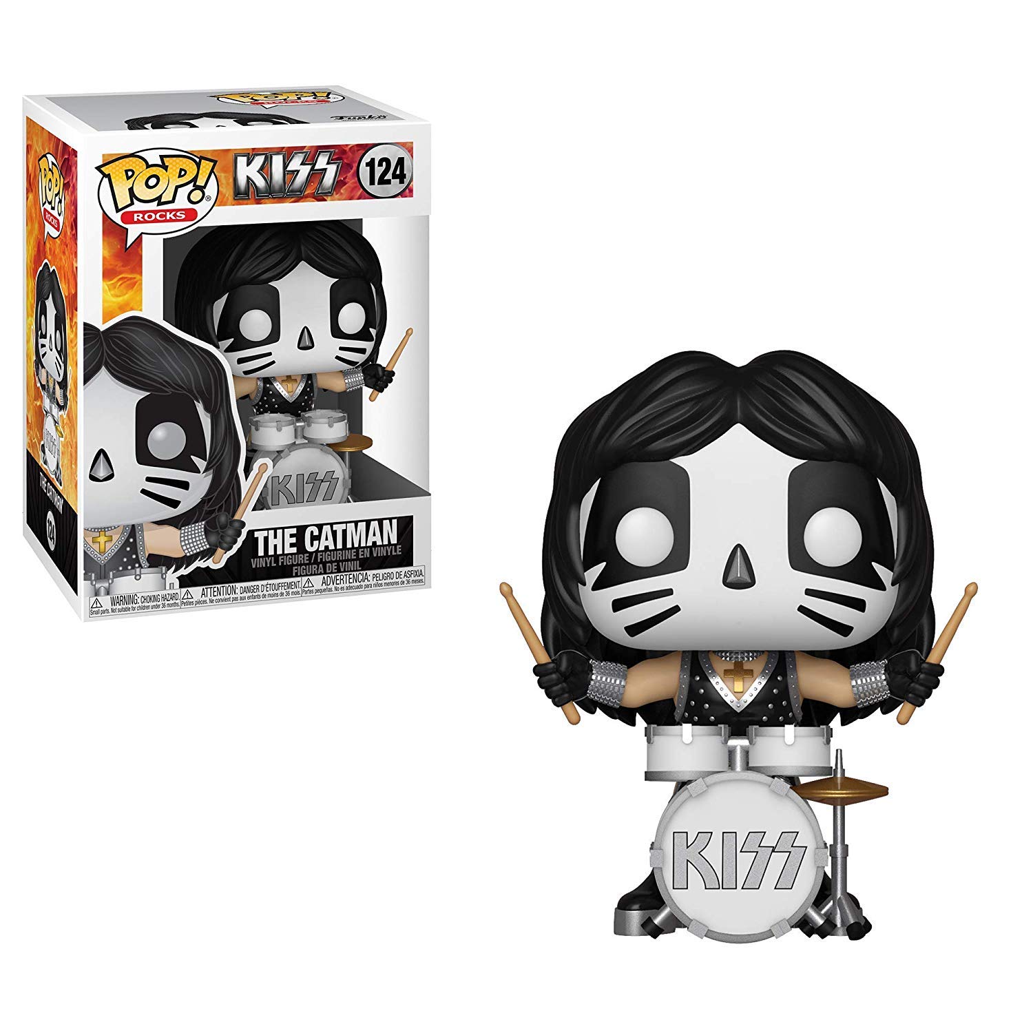 Amazon.co.jp: Funko Pop! Rocks: KISS Collectible Vinyl Figures