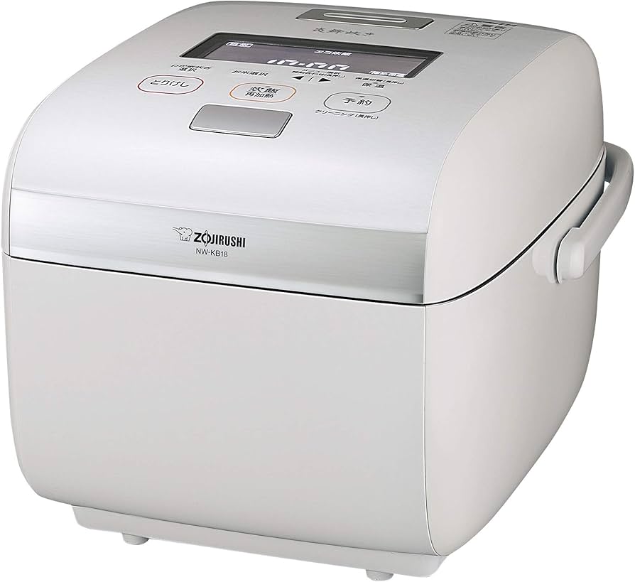 Amazon | 象印マホービン 炊飯器 1升 炎舞炊き 雪白 NW-KB18-WZ | 象印
