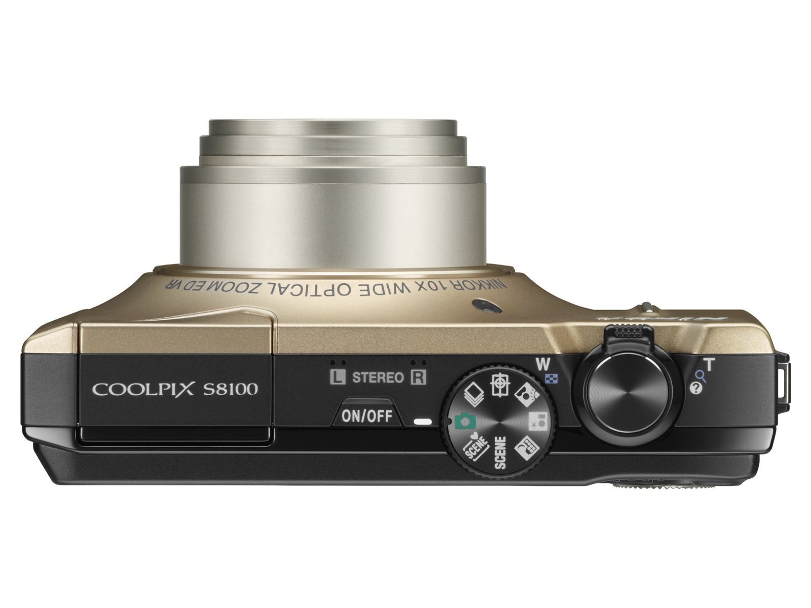 Amazon | Nikon デジタルカメラ COOLPIX S8100 プレシャスゴールド