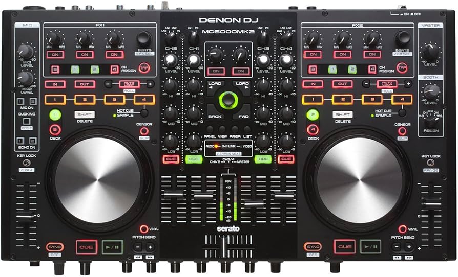 Amazon.com: Denon DJ MC6000MK2 | Premium Digital DJ Controller