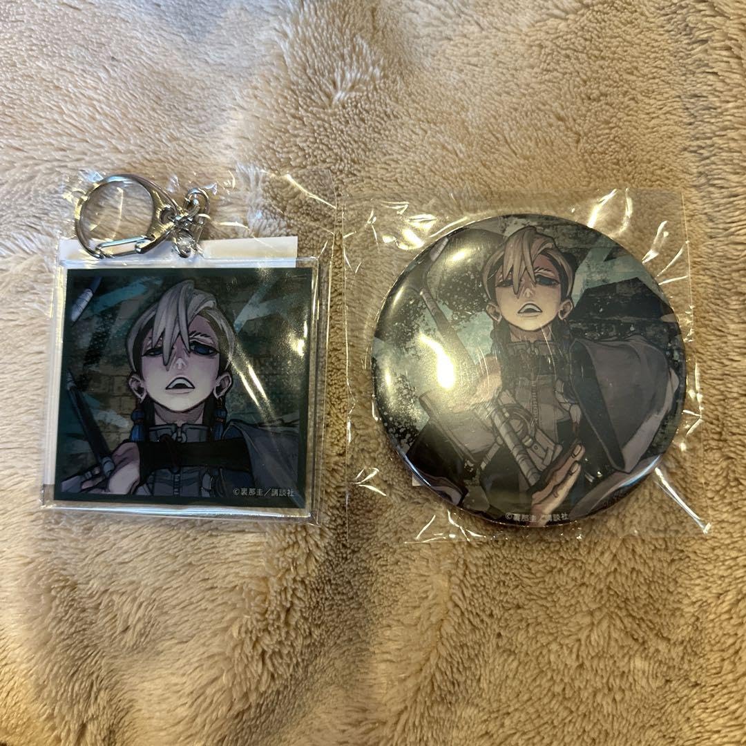 Amazon.co.jp: ガチアクタ ザンカ 缶バッジ アクリルキーホルダー