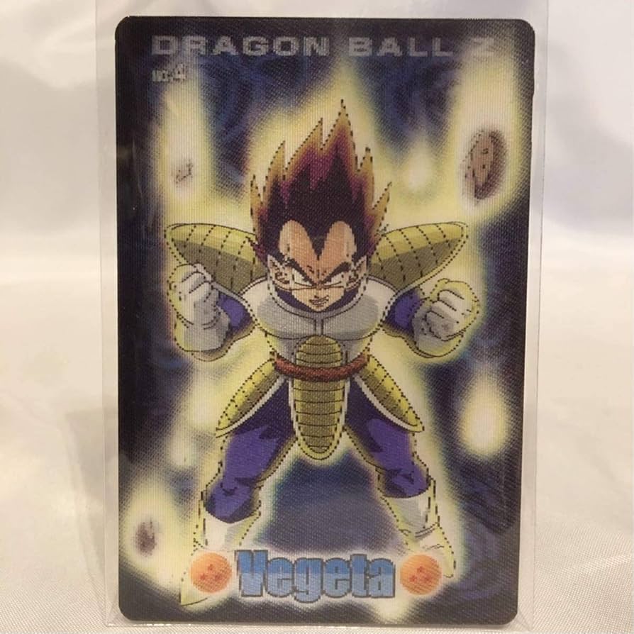 超希少 ドラゴンボールZ アマダ ミニカード 泡プリズム 71 ベジータ 超