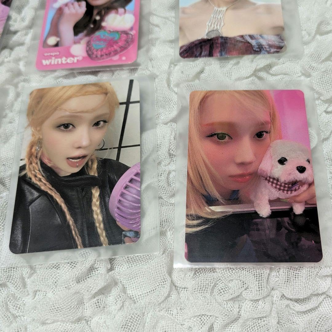 Amazon.co.jp: aespa ウィンター トレカ 8枚セット MYJ FC 入会 継続