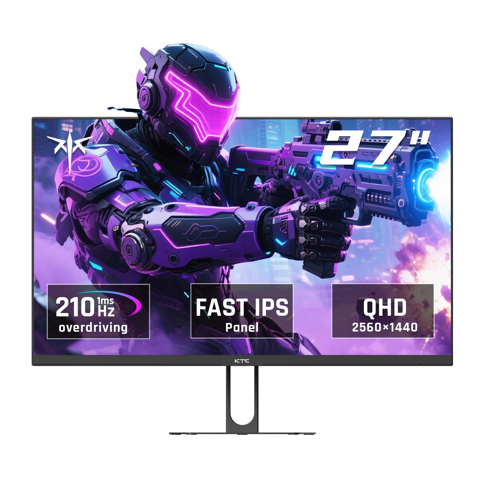 Amazon.com: KTC 27 Inch QHD Gaming Monitor, 2K 200Hz Up to 210Hz