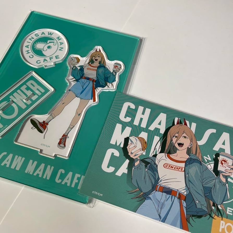 Amazon.co.jp: チェンソーマン コラボカフェ限定 アクリルスタンド