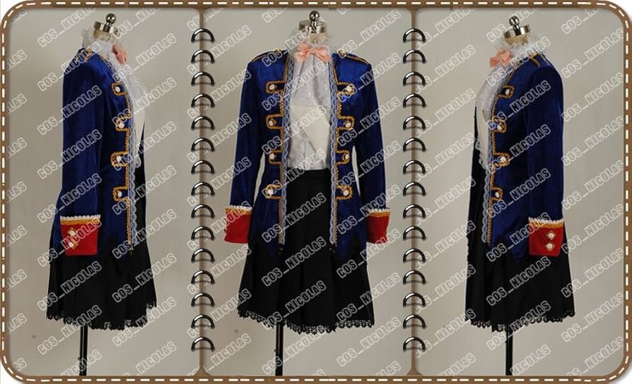 Amazon.co.jp: ヘタリアにょたりあ プロイセン娘 コスプレ衣装 男女XS