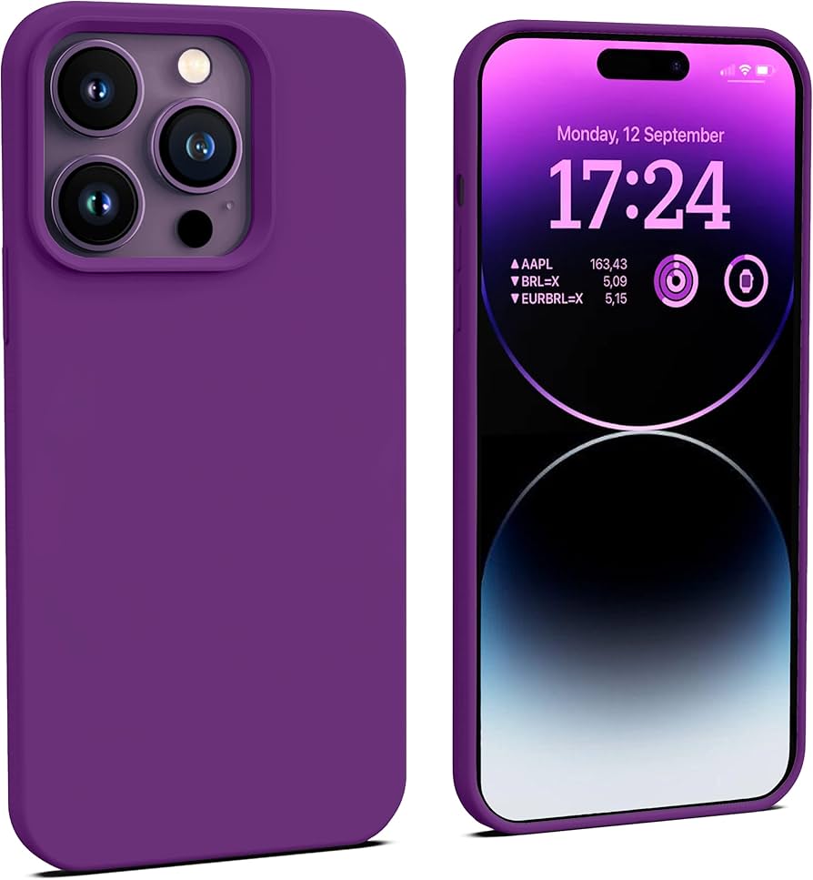 Amazon.com: IceSword iPhone 14 Pro Case Deep Purple (2022), Liquid