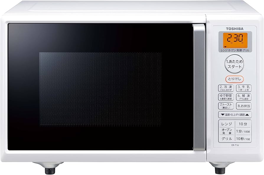Amazon.co.jp: Toshiba ER-T16(W) Microwave Oven Range Living Alone