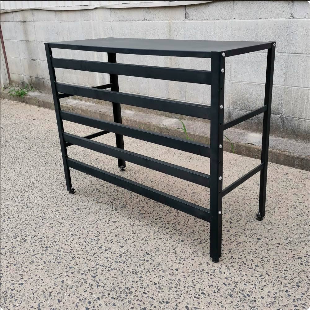 Amazon | 鉄製 エアコン室外機カバー 黒 1個 幅90 奥行38 高さ73 雪 雨