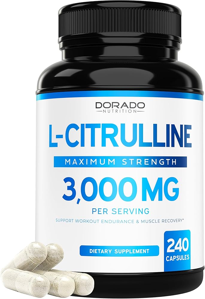Amazon.com: L Citrulline 3000mg Supplement (240 Capsules) Support