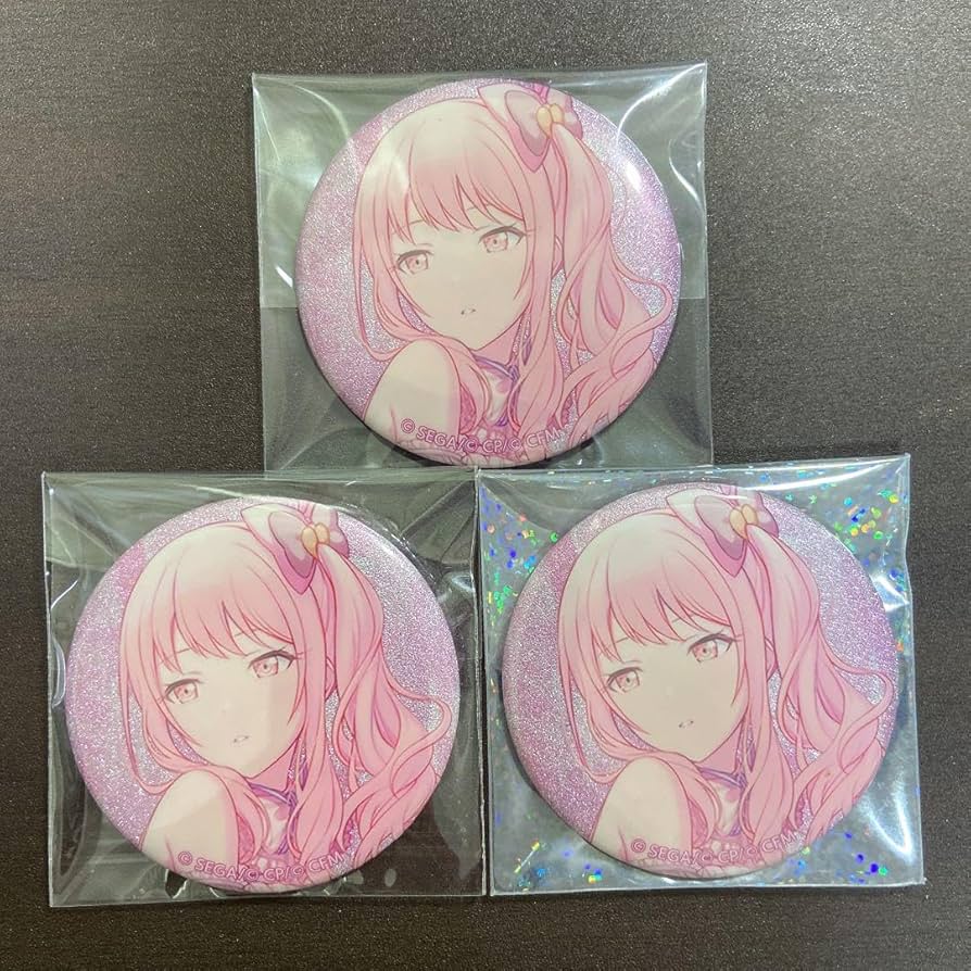 Amazon | プロジェクトセカ 暁山瑞希 グリッター缶バッジ 6c