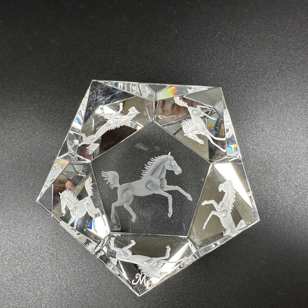 Amazon.co.jp: マイセンクリスタル 干支オーナメント ホース(馬)(共箱