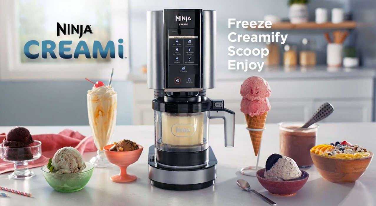 Amazon.com: Ninja NC300 CREAMi Ice Cream Maker with (2) Pint