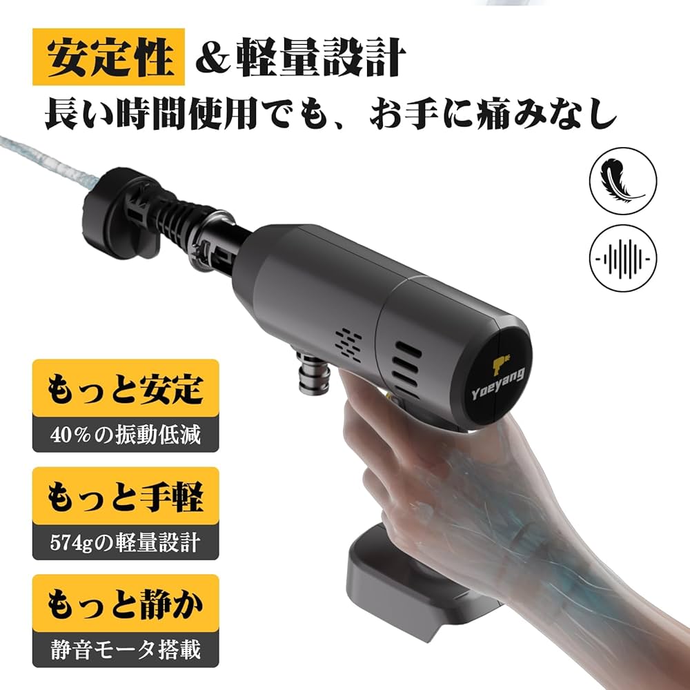 Amazon | 高圧洗浄機【8.5MPa強化版・超軽量560g・ぴかぴか洗浄店監修