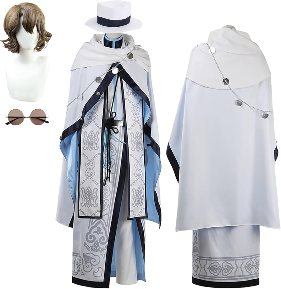 Amazon.co.jp: ファウスト コスプレ衣装 まほやく1周年 正装 白スーツ