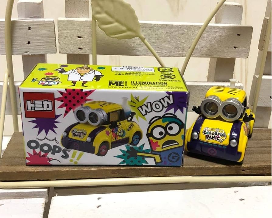Amazon | USJ ミニオン トミカ ミニオンカー 限定 クルマ WOW OOPS