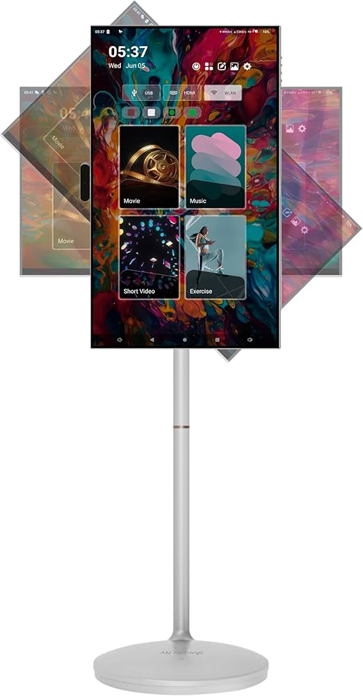 Amazon.co.jp: Miramageスマートマルチモニター 27インチ/ 日本