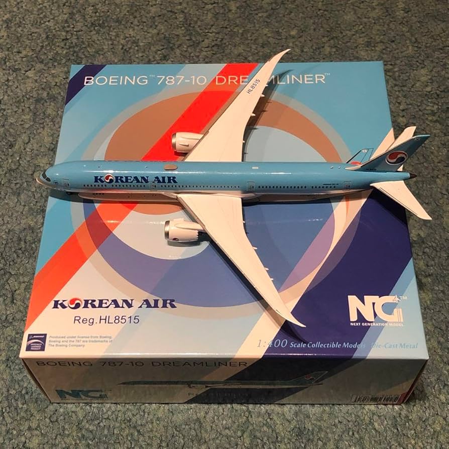 Amazon | KOREAN AIR 787-10 コリアンエア 大韓航空 1:400 飛行機 模型