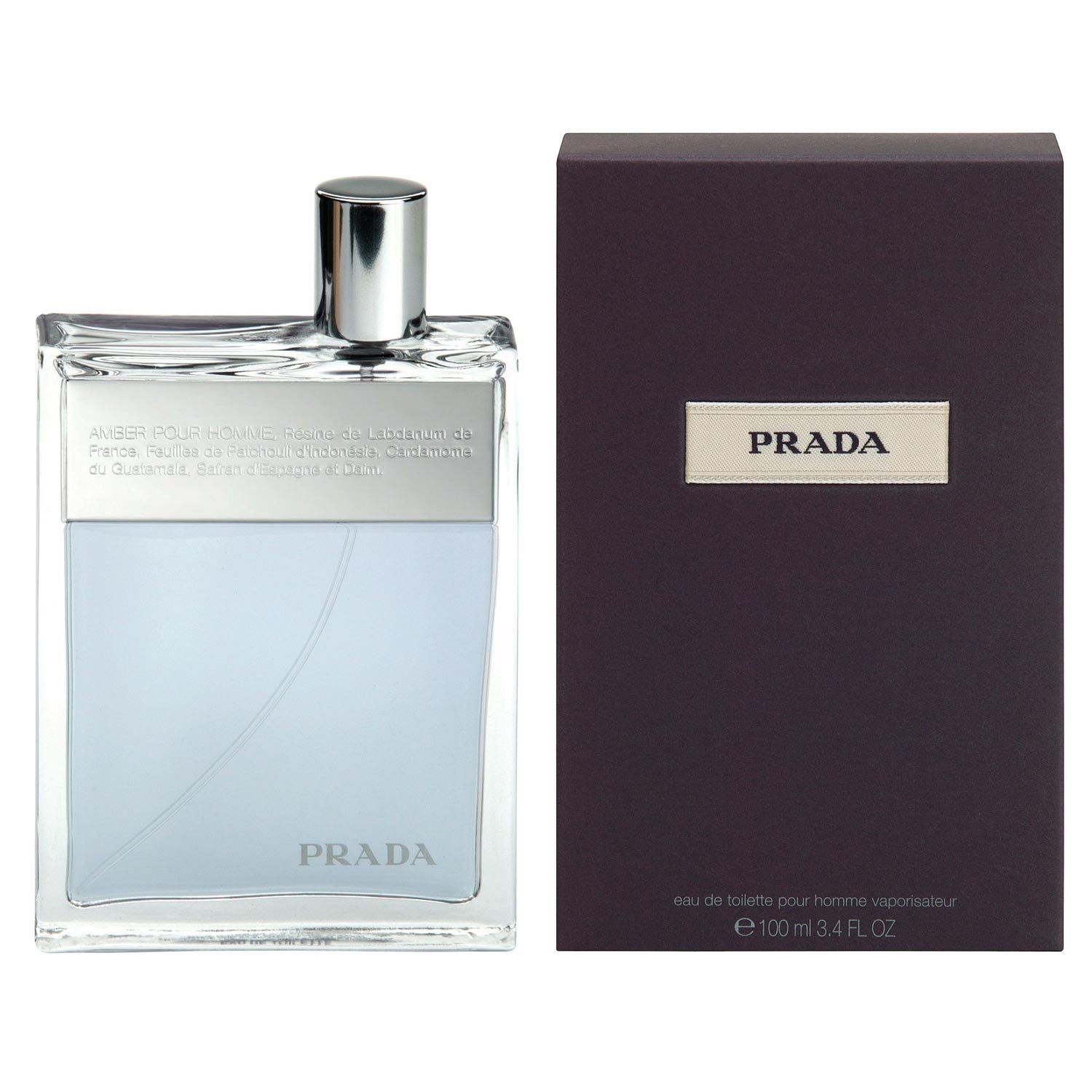 Amazon.com : Prada Amber Pour Homme Cologne for Men 3.4 Fl oz Eau